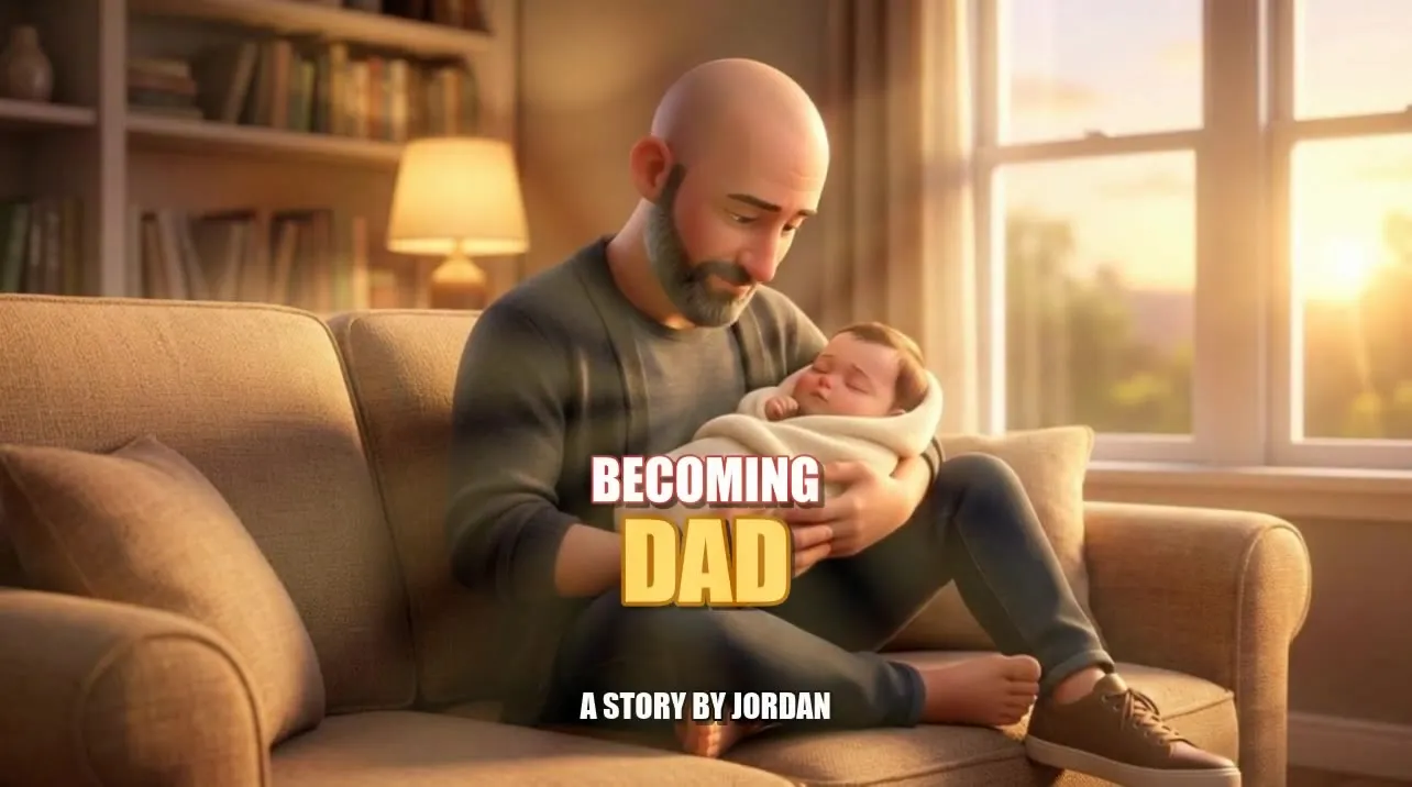 Becoming Dad as a video book